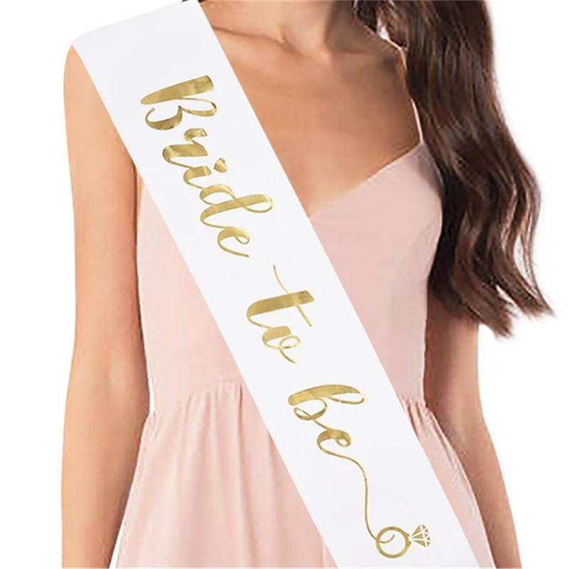 1個入り 花嫁候補またはママ候補用サテンサッシュ バチェロレ - Bride Tribe Sash のレビューと価格