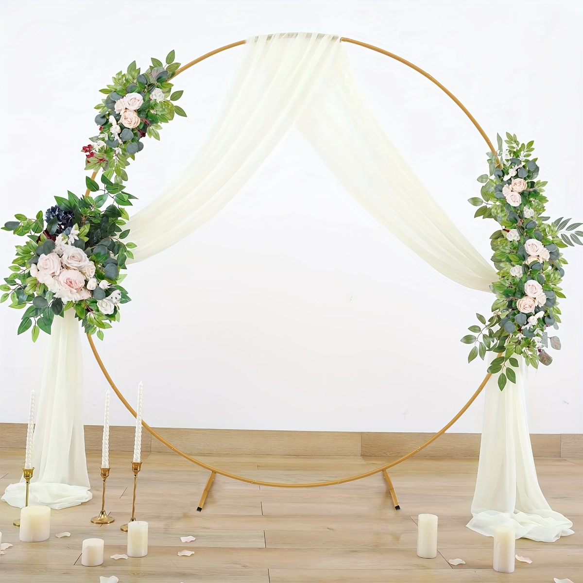 5.9～6.6～7フィート メタル製 円形バルーンアーチスタ - Wedding Balloon Arch のレビューと価格